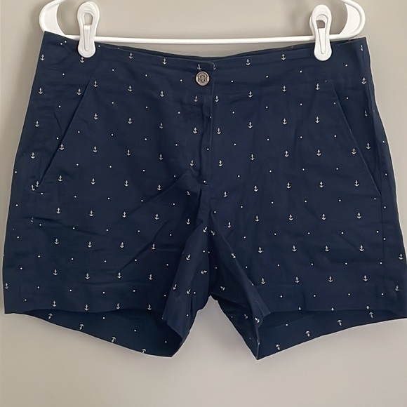 Set-Nautica Navy & White Top & Shorts Set- Top: size Small; Shorts: size 8 - Picture 6 of 16